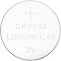 Q-CONNECT knoopcel, lithium, CR2032, blister van 4 stuks
