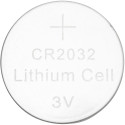Q-CONNECT pile bouton, lithium, CR2032, blister de 4 pièces