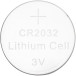 Q-CONNECT pile bouton, lithium, CR2032, blister de 4 pièces