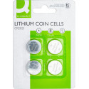 Q-CONNECT CR2025 Lithium Coin Cell Battery, Pack of 4