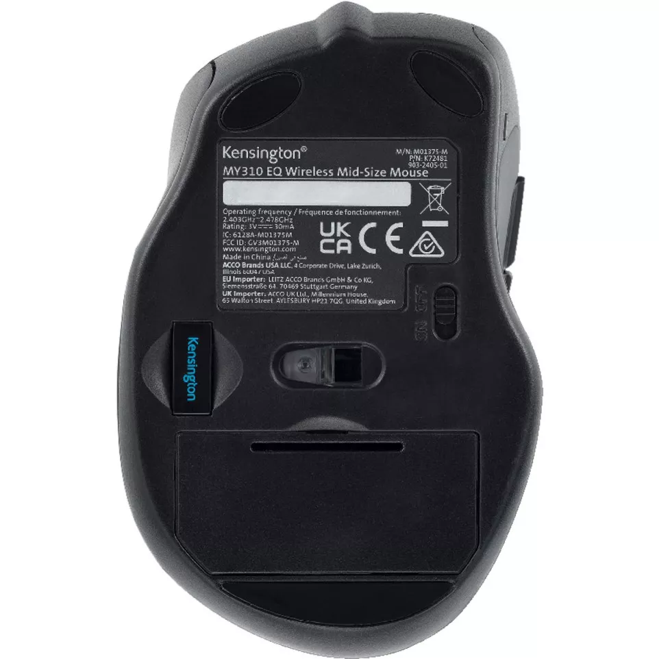 Kensington EQ souris sans fil MY310S