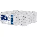 Tork OptiServe Coreless 2-Ply Toilet Paper White T7 System Pack of 24 Rolls