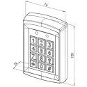 Lecteur proxi + clavier à codes - 12-24V - Finition - Noir / pce
