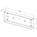 Support de pose pour contreplaque 550 kg - Finition - NOIR / pce
