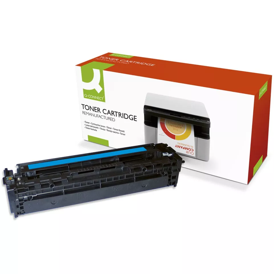 Q-CONNECT toner cyan 1400 pages pour...