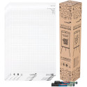 Legamaster flipchartpapier Sketch ECO, ft 98 x 65 cm, geruit, 20 vel, pak van 5 stuks