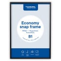 Europel Economy Snap Frame 25 mm B1 Size Black