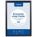 Europel Economy Snap Frame 25 mm A2 Black