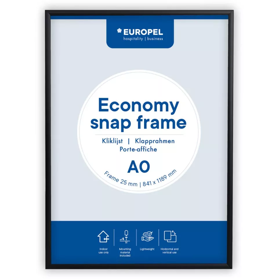 Europel clicklijst Economy, 25 mm, ft...