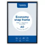 Europel Economy Snap Frame 25 mm A0 Black