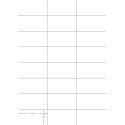 Q-CONNECT etiketten, wit, rechte hoeken, 70 x 37 mm, 100 vel, 24 etiketten per vel