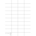 Q-CONNECT etiketten, wit, rechte hoeken, 52,5 x 29,7 mm, 100 vel, 40 etiketten per vel