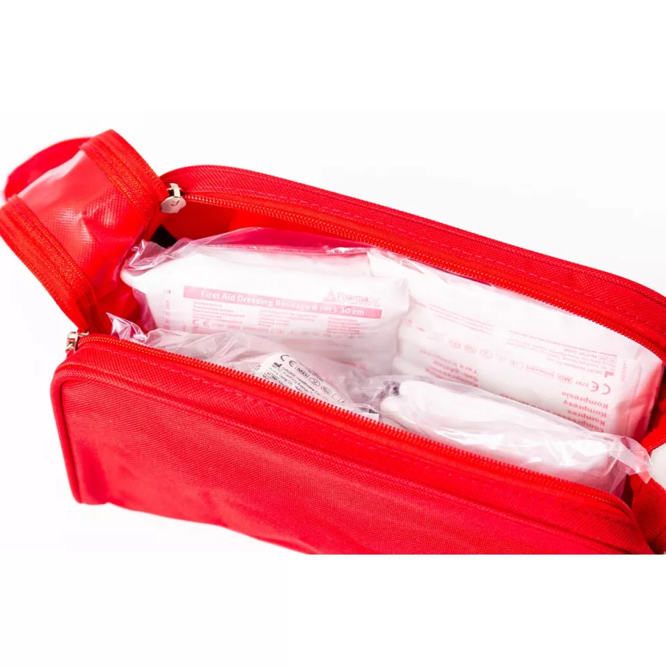 Fixfirst verbandtas DIN 13164, rood
