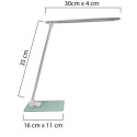 Unilux bureaulamp Popy, wit