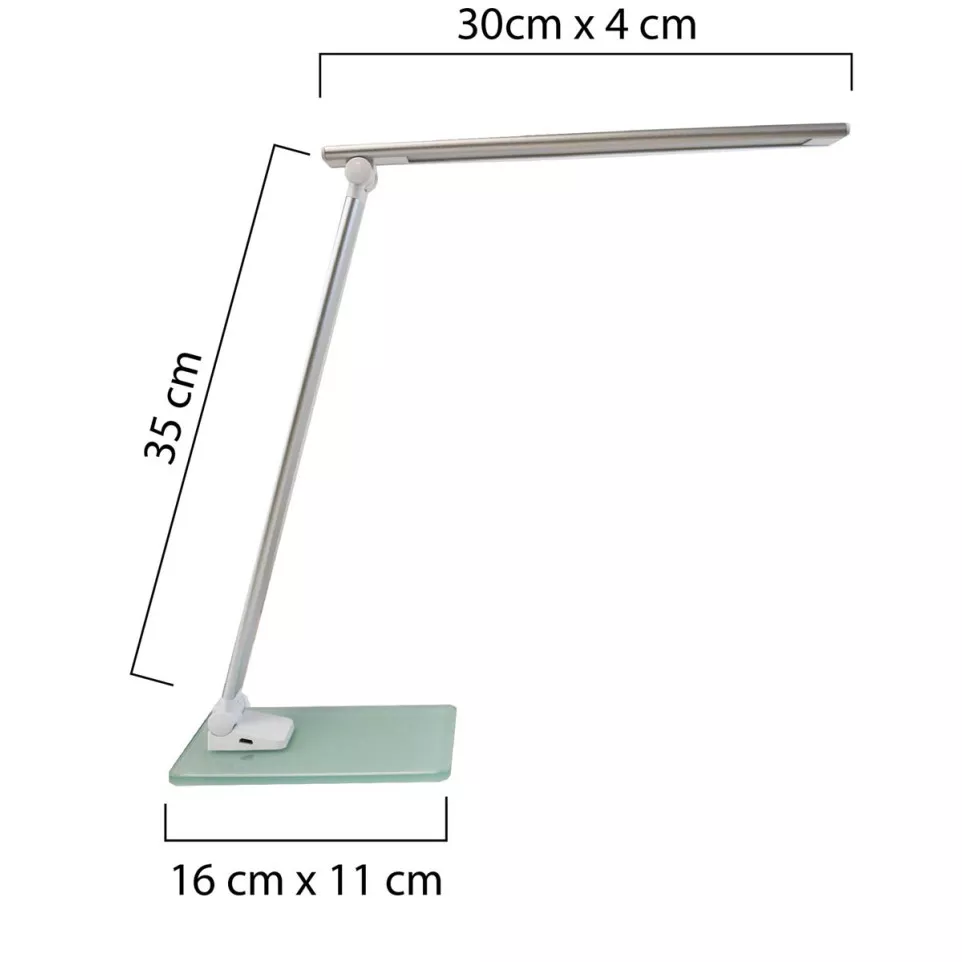 Unilux bureaulamp Popy, wit
