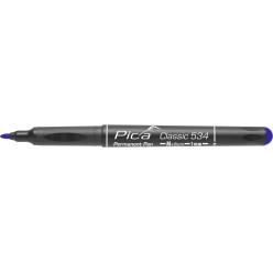 Permanent marker Pica Medium 1,0 mm - Blauw / pce
