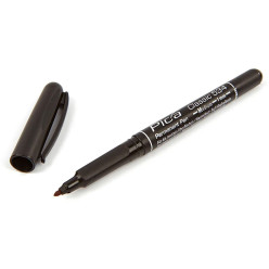 Permanent marker Pica Medium 1,0 mm - Zwart / pce