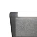 MAULconnecto cloison, 3 x gris foncé, cadre anthracite, sur pieds, Uplight