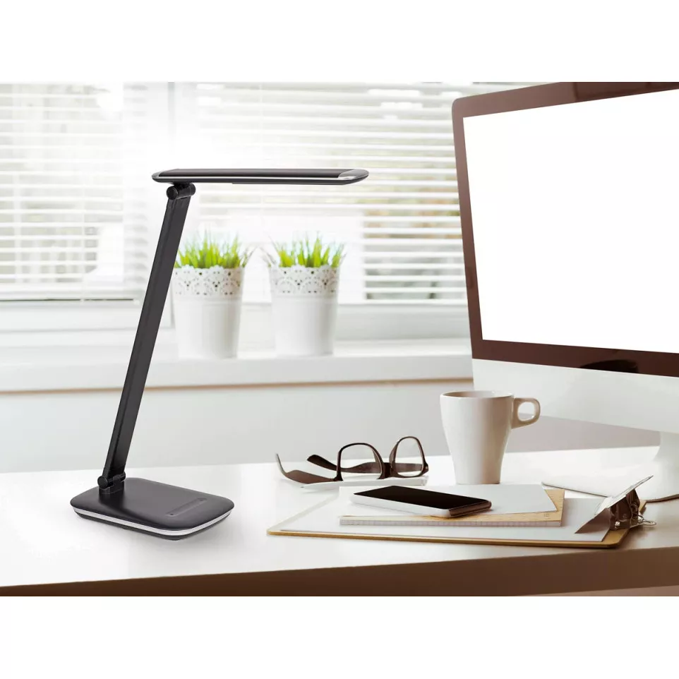 MAULjazzy luminaire de bureau, LED, noir