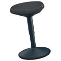 Leitz Ergo tabouret Assis actif avec assise confortable, gris foncé