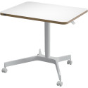 Leitz Ergo Zit/Sta bureau, ft blad 80 x 60 cm, manueel, mobiel