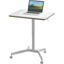 Leitz Ergo Zit/Sta bureau, ft blad 80 x 60 cm, manueel, mobiel