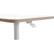 Leitz Ergo Zit/Sta bureau, ft blad 80 x 60 cm, manueel, mobiel