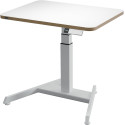 Leitz Ergo Zit/Sta bureau, ft blad 80 x 60 cm, elektrisch, op voet