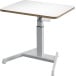 Leitz Ergo bureau assis/debout, petit, électrique, sur pied