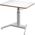 Leitz Ergo bureau assis/debout, petit, électrique, sur pied