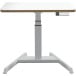 Leitz Ergo bureau assis/debout, petit, électrique, sur pied