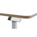 Leitz Ergo bureau assis/debout, petit, électrique, sur pied