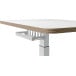 Leitz Ergo bureau assis/debout, petit, électrique, sur pied