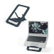 Leitz Ergo support pour ordinateur portable réglable en aluminium, gris