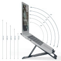 Leitz Ergo support pour ordinateur portable réglable en aluminium, gris