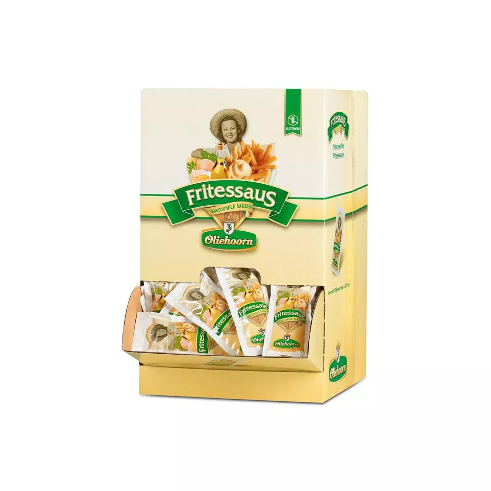 Oliehoorn Fritessaus 35%, doos van...