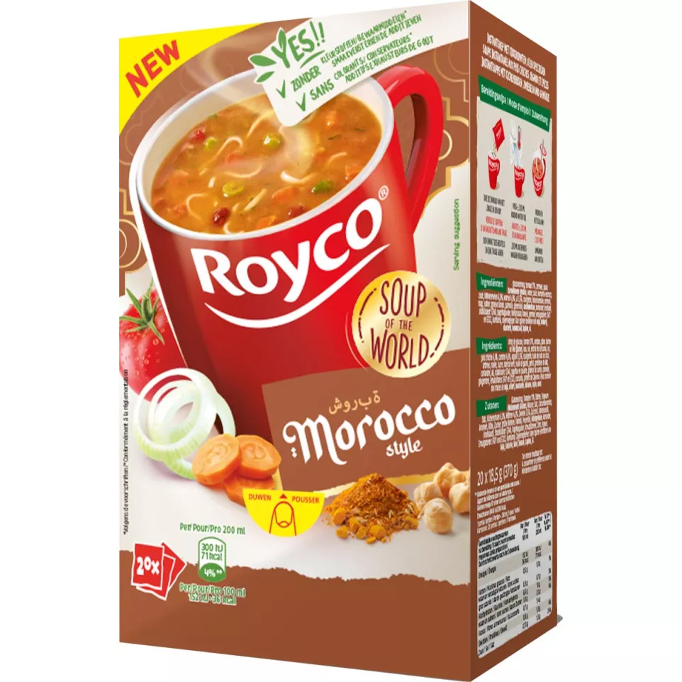 Royco Minute Soup Morrocan Style, pak...