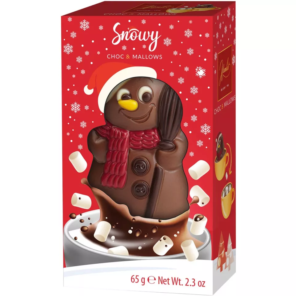 Hamlet chocolade sneeuwman om te...