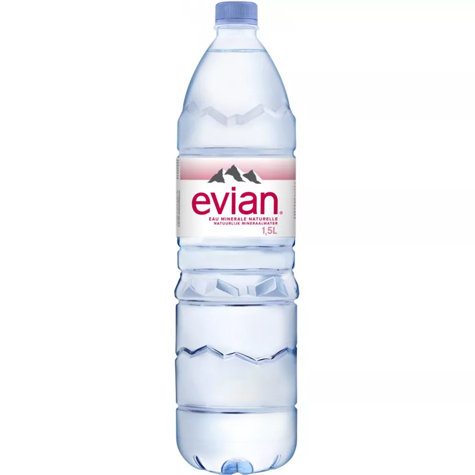 Evian eau, bouteille de 1,5 liter,...