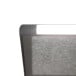 MAULconnecto Office Partition 160x50 cm Dark Grey Anthracite Frame with Uplight