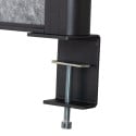 MAULconnecto cloison, ft 120x50 cm, gris foncé, cadre anthracite