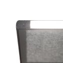 MAULconnecto Partition, Set of 3 Dark Grey Panels, Anthracite Frame, Mobile, Uplight