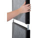 MAULconnecto Partition, Set of 3 Dark Grey Panels, Anthracite Frame, Mobile, Uplight