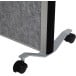 MAULconnecto cloison, 1 x tableau blanc, 1 x en liège, 1 x gris foncé, cadre argent, mobile