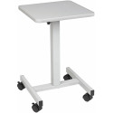 MAUL table de projecteur, gris, ft 38 x 38 cm, h 64-100 cm