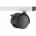 MAUL table de projecteur, gris, ft 38 x 38 cm, h 64-100 cm