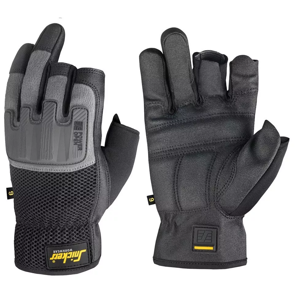 Handschoen 3 vingers afgesneden -...