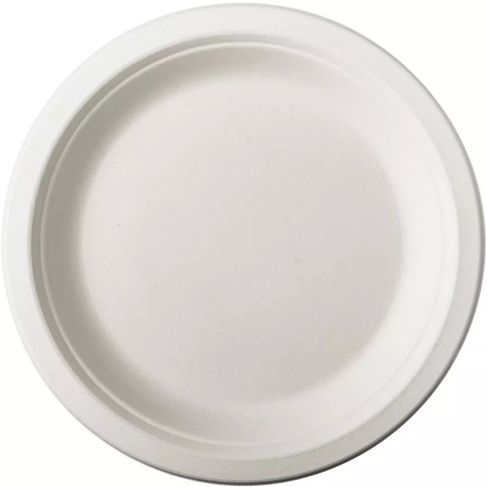 Bord pure, rond, wit, diameter 18 cm,...