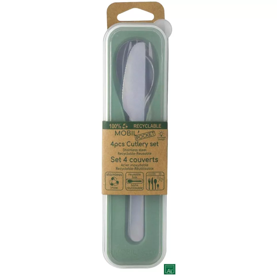 MOBIL'Pocket set de couverts nomades,...