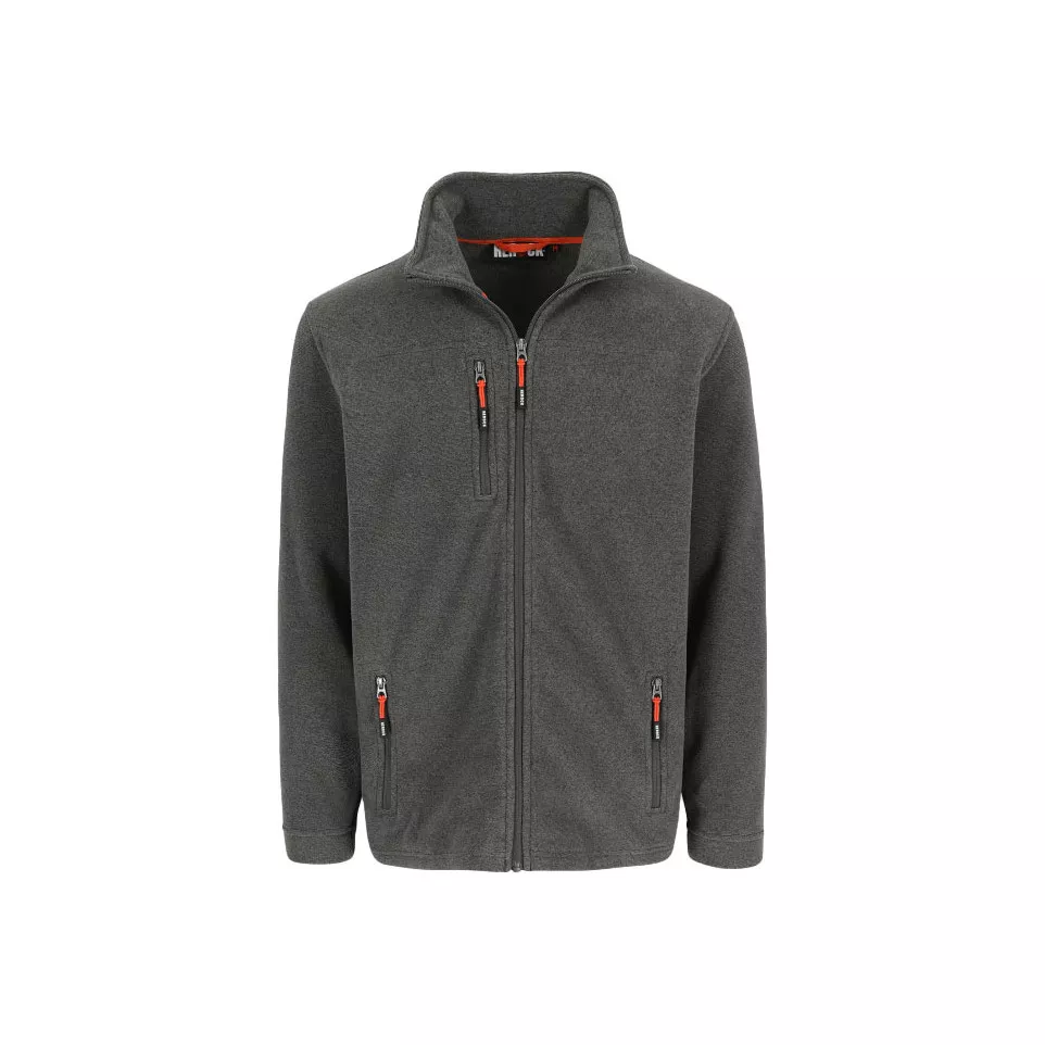 Fleece vest - Ilias - antraciet -...